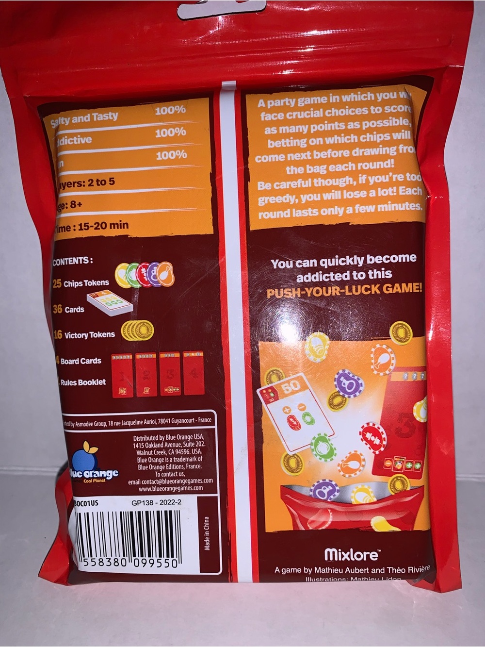 Bag of Chips Card Game - Red Packaging - Picture 3 of 5
